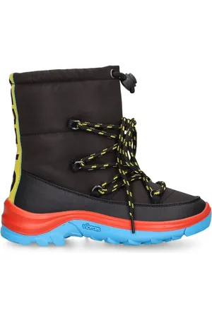 Stella McCartney Nylon Lace-up Snow Boots