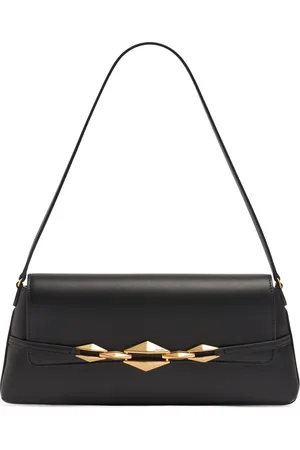 Jimmy Choo E/w Diamond Soft Shiny Leather Bag