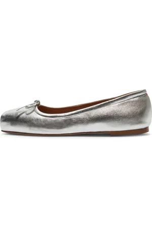 Aeyde 10mm Gabriella Laminated Leather Flats