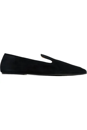 The Row Brent Leather Loafers