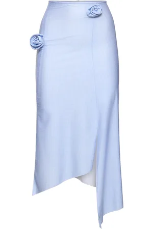 COPERNI Flower Stretch Jersey Midi Skirt