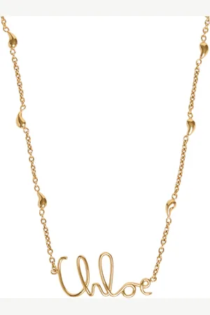 Chloé C Chloé Logo Necklace