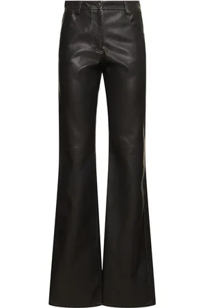 Msgm Viscose Blend Flared Pants