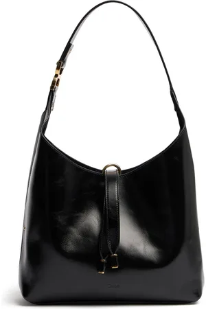 Chloé Marcie Shiny Leather Tote Bag