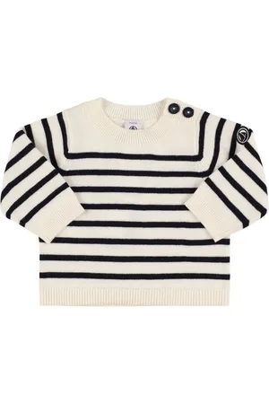 Petit Bateau Cotton & Wool Knit Sweater