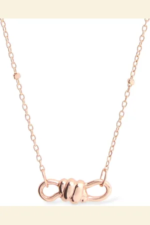 Dodo 9kt Nodo Necklace