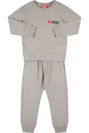Diesel Cotton Jersey Pajama Set W/logo