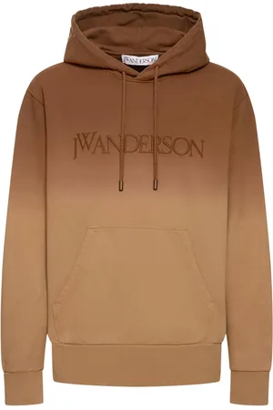 J.W.Anderson Logo Embroidery Cotton Gradient Hoodie