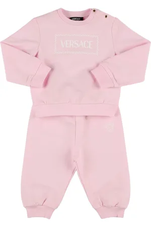 VERSACE Printed Cotton Sweatshirt & Sweatpants