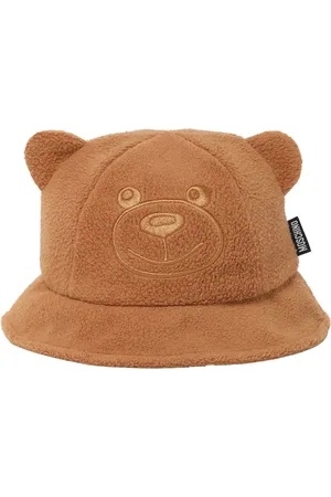 Moschino Teddy Bucket Hat W/ear Appliqués