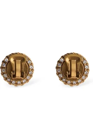 Moschino Button Clip-on Earrings