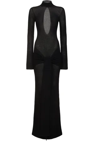 AYA MUSE Nova Knitted Cotton Blend Long Dress