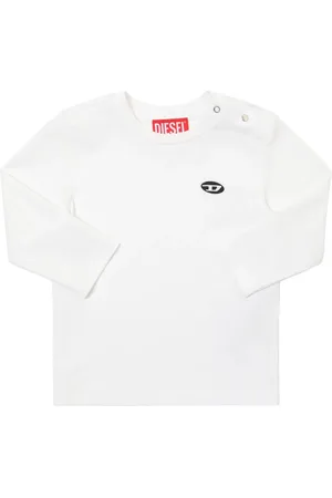 Diesel Printed Cotton Long Sleeved T-shirt