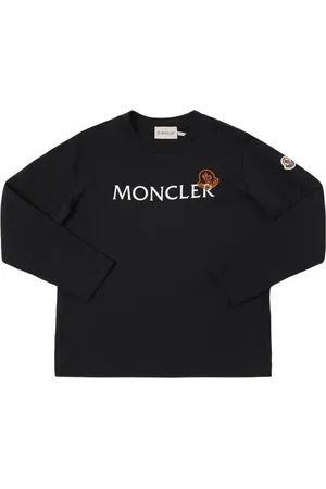 Moncler Logo Cotton Long Sleeve T-shirt