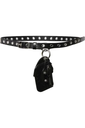 Balenciaga 2cm Le Cagole Leather Belt