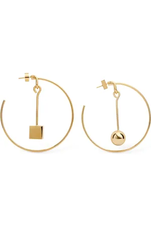 Jacquemus Les Creoles Nodo Hoop Earrings
