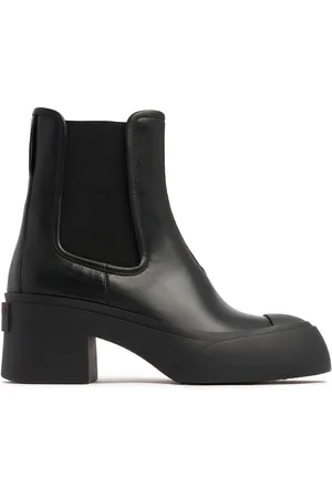 Marni 60mm Leather Chelsea Boots