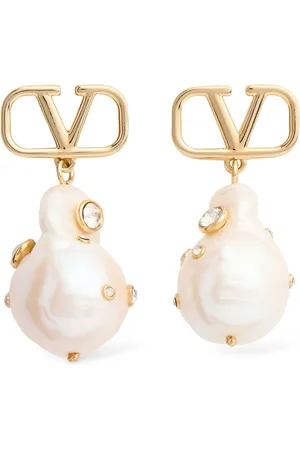 VALENTINO GARAVANI Big Vlogo Signature Universe Earrings