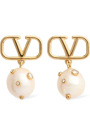VALENTINO GARAVANI Small Vlogo Signature Universe Earrings