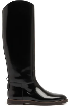 Brunello Cucinelli 30mm Leather Boots