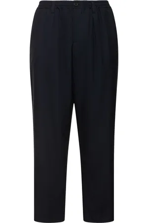 Marni Tropical Wool Loose Crop Pants