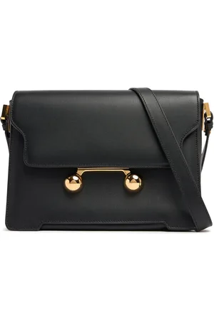 Marni Medium Trunkaroo Leather Shoulder Bag