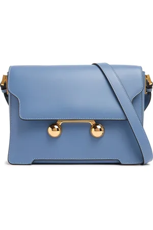 Marni Medium Trunkaroo Leather Shoulder Bag
