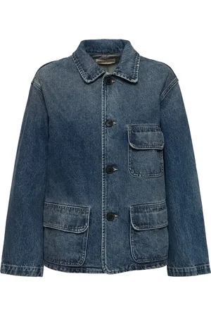 NILI LOTAN Cowan Cotton Denim Jacket