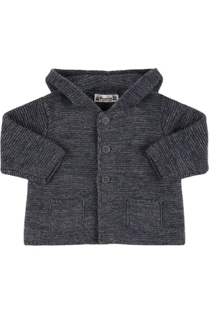 BONPOINT Wool Blend Hooded Coat