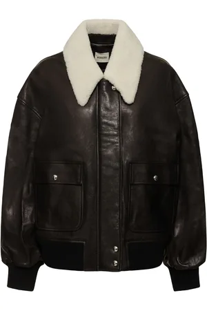 Khaite Sheller Leather Jacket