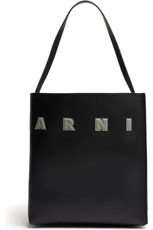 Marni Medium Museo Hobo Leather Tote Bag