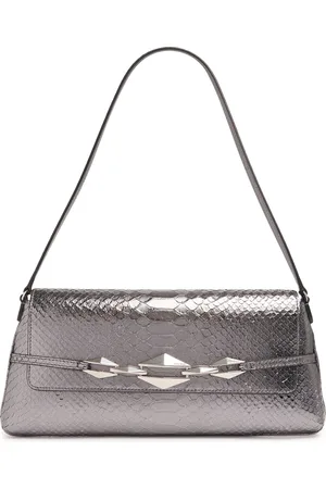 Jimmy Choo E/w Diamond Embossed Leather Bag