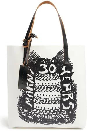 Marni N/s Tribeca Printed Tote Bag