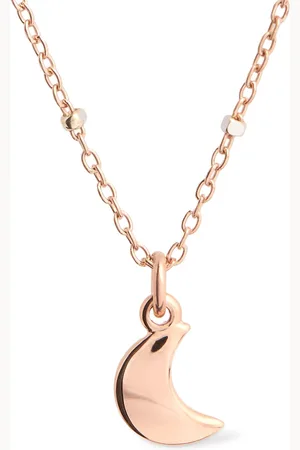 Dodo 9kt Mini Moon Collar Necklace