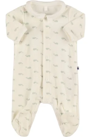 Petit Bateau Printed Cotton Romper