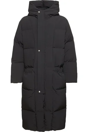 Jil Sander Hooded Nylon Down Long Jacket