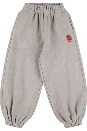 Jelly Mallow Cotton Sweatpants W/ Logo