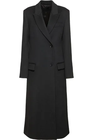 Proenza Schouler Reed Brushed Wool Long Coat