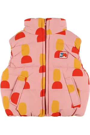 Jelly Mallow Printed Poly Puffer Vest
