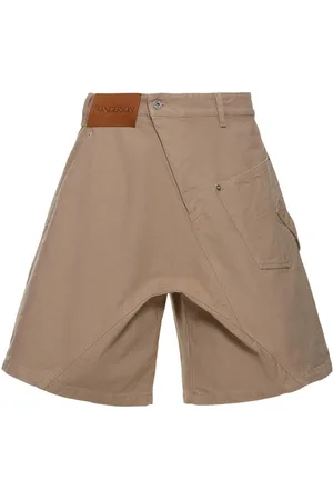 J.W.Anderson Twisted Cotton Workwear Shorts