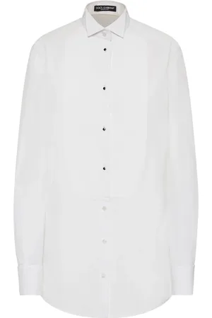 Dolce & Gabbana Poplin Tuxedo Shirt