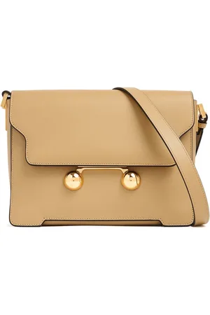 Marni Medium Trunkaroo Leather Shoulder Bag