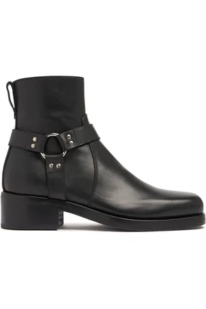 MATTIA CAPEZZANI Gaucho Leather Boots