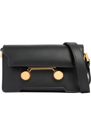 Marni Mini Trunkaroo Leather Shoulder Bag