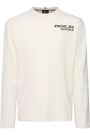 Moncler Logo Cotton Long Sleeve T-shirt