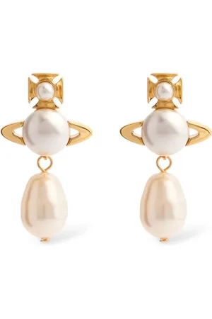 Vivienne Westwood Inass Imitation Pearl Drop Earrings
