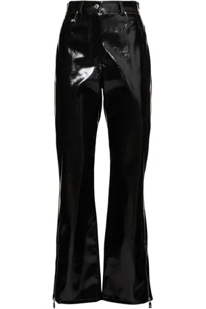 Msgm Patent Straight Pants
