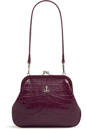 Vivienne Westwood Vivienne Embossed Leather Clutch