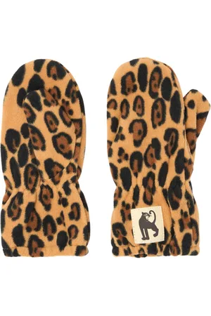 Mini Rodini Printed Recycled Poly Fleece Mittens