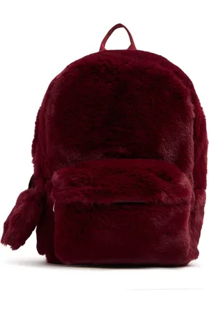 Il gufo Faux Fur Backpack